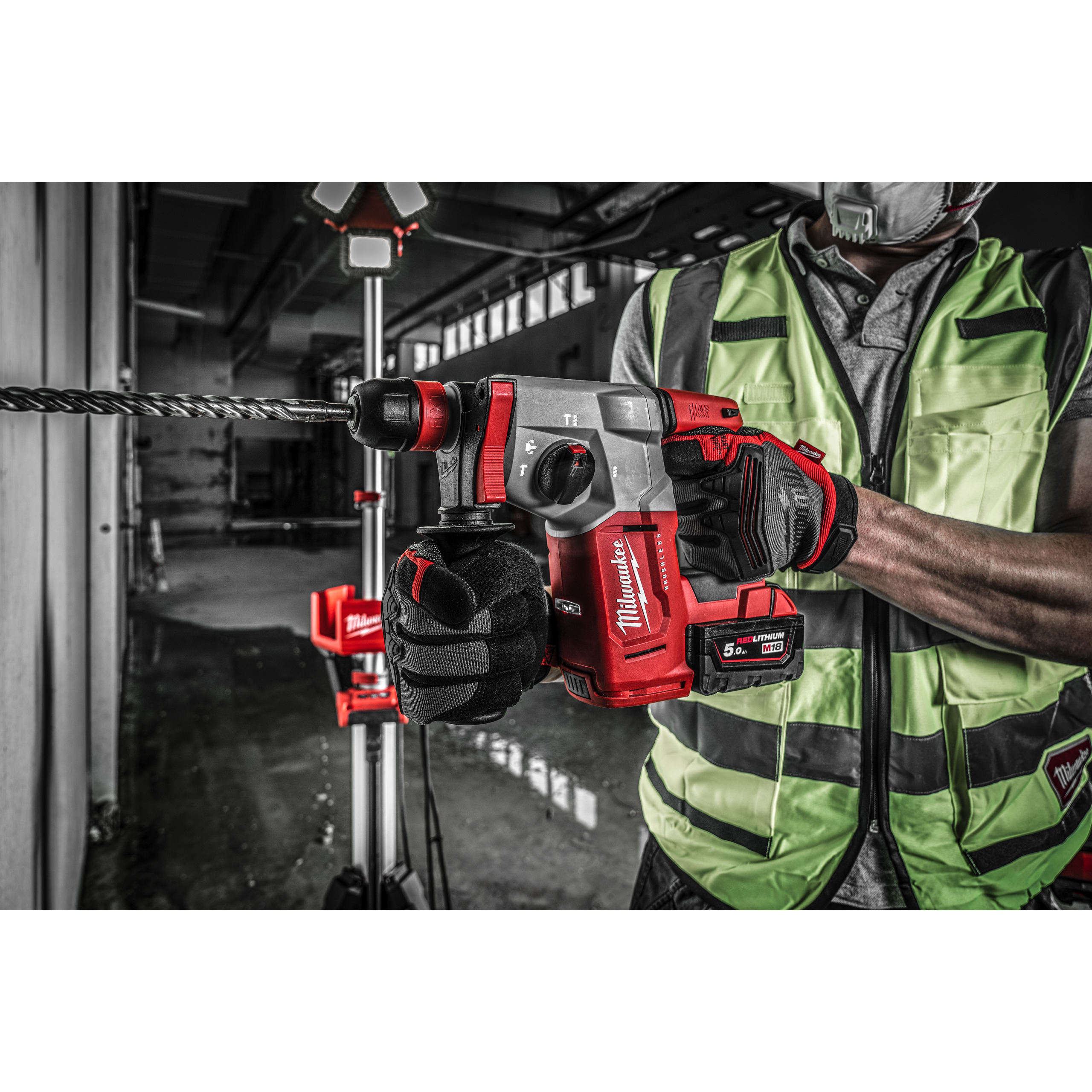 Milwaukee Akku-Bohrhammer 18 V M18 BLHX-0X