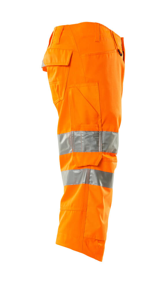 MASCOT SAFE SUPREME Dreiviertel-Hose mit Knietaschen hi-vis orange 45