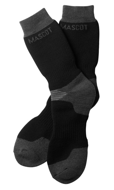 MASCOT COMPLETE Lubango Socken schwarz/grau