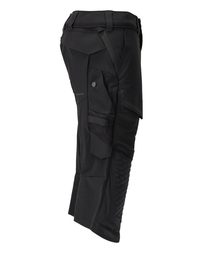 MASCOT CUSTOMIZED Dreiviertel-Hose mit Knietaschen schwarz 51