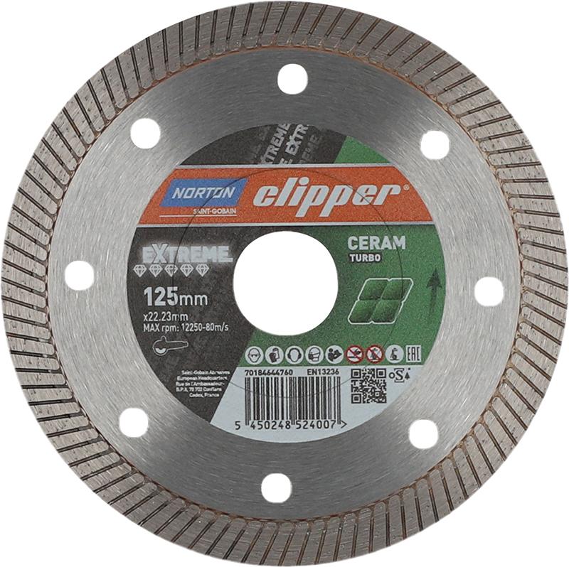 Norton Clipper Diamant-Trennsch.Extreme Ceramic 125x22,23