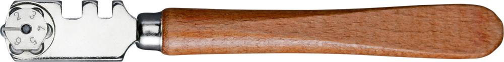 Bohle Glasschneider Edelstahl mit Holzheft