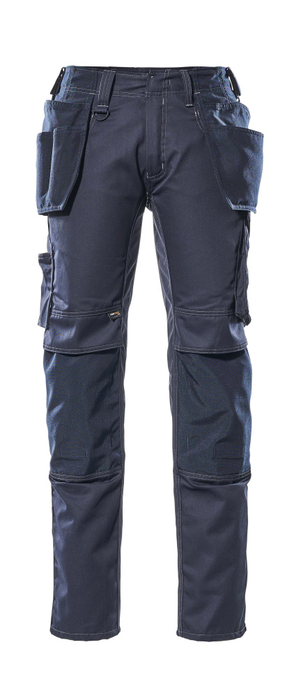 MASCOT Kassel UNIQUE Hose mit Hängetaschen schwarzblau 52 kurz