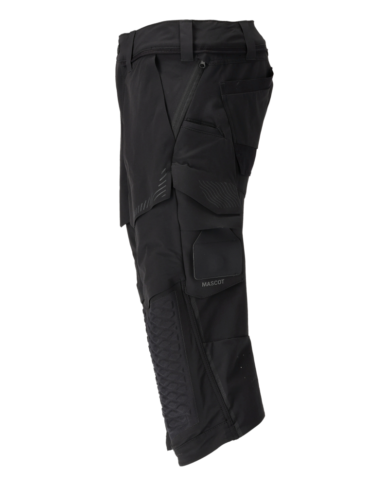 MASCOT CUSTOMIZED Dreiviertel-Hose mit Knietaschen schwarz 51