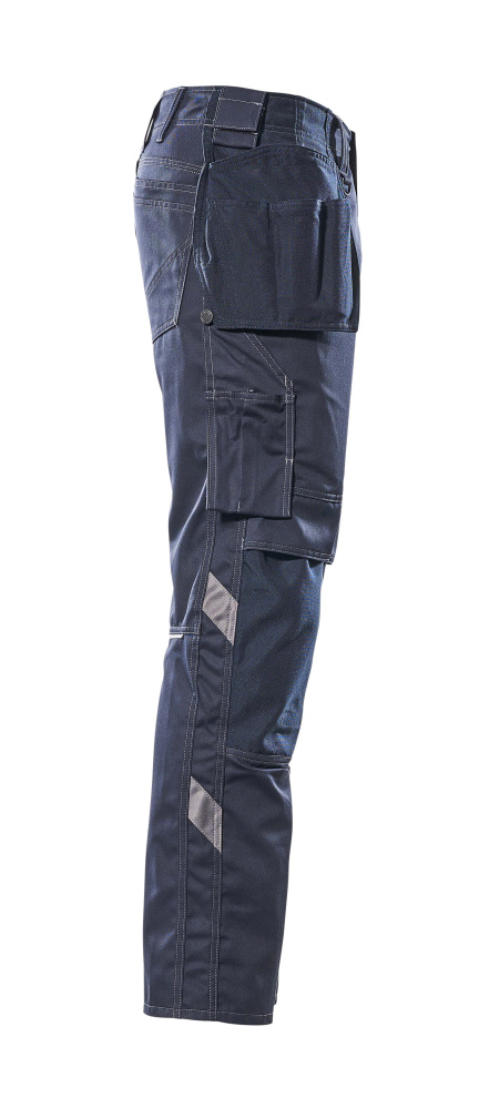 MASCOT Kassel UNIQUE Hose mit Hängetaschen schwarzblau 52 kurz