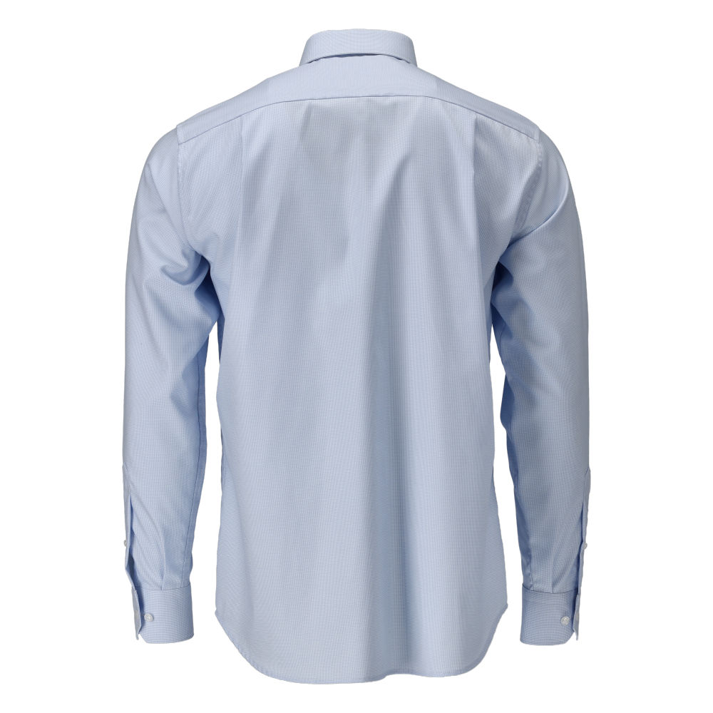 MASCOT FRONTLINE Hemd hellblau/weiß-kariert 38