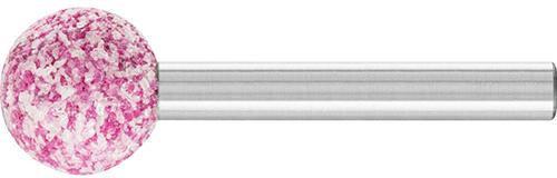 PFERD Schleifstift Steel kugelförmig ADW 16mm 6mm K30