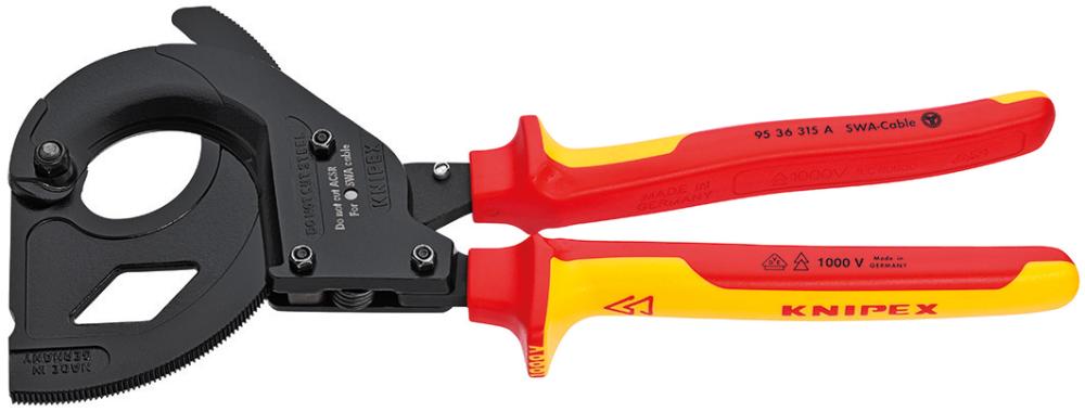 Knipex Kabelschneider für SWA-Kabel 315mm VDE 2K-Hülle