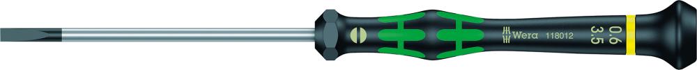 Wera Elektronik- Schraubendreher Schlitz 3,5x0,6x80mm