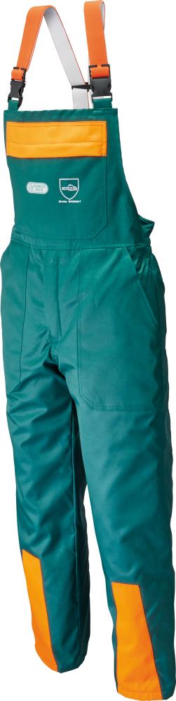 Watex Schnittschutzlatzhose FJ Des.A,Cl.1,52,grün/orange