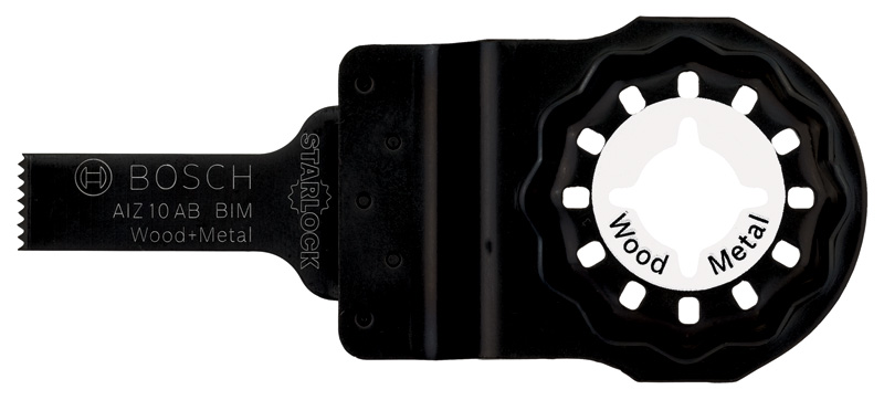 Bosch BIM Tauchsägeblatt AIZ 10 AB, Wood and Metal, 20 x 10 mm