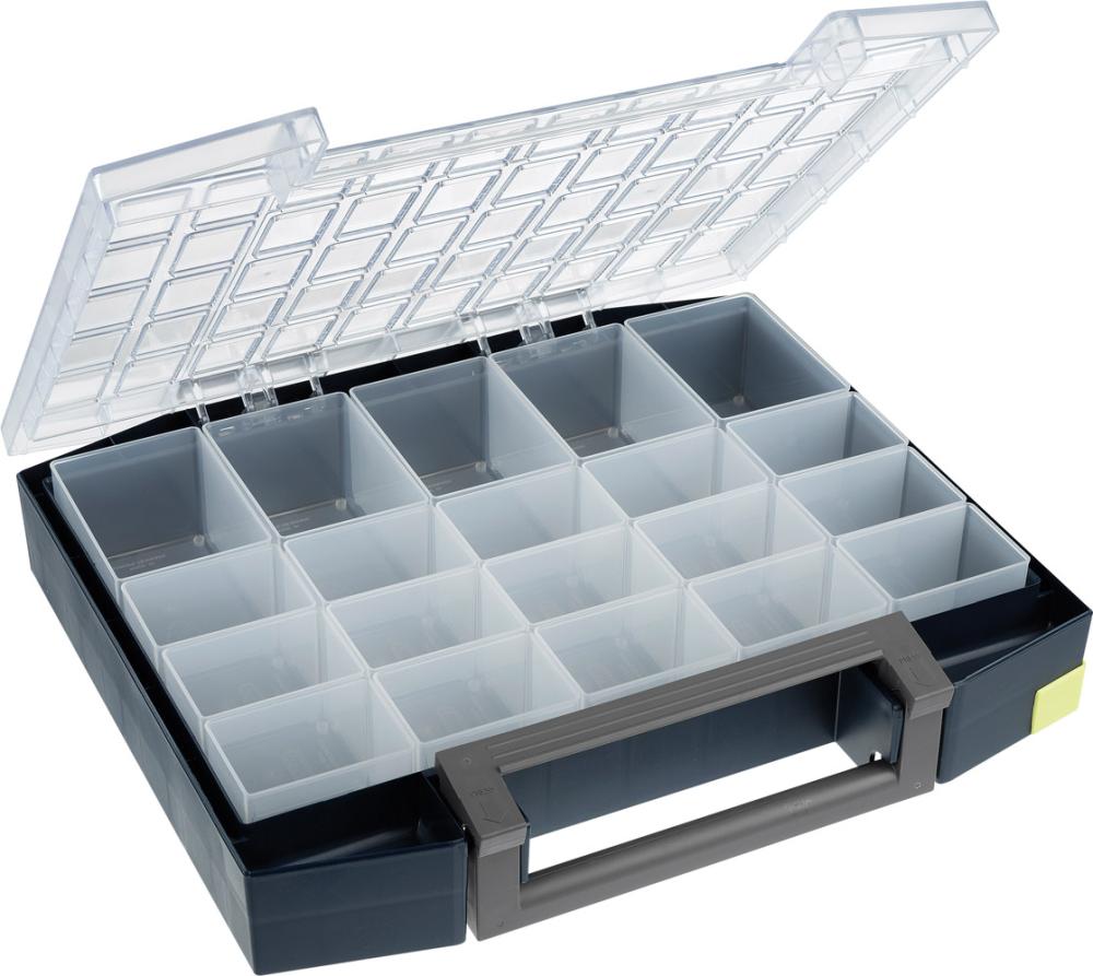 Raaco Sortimentskoffer Polycarbonat boxxser 80 5x10-20 blau