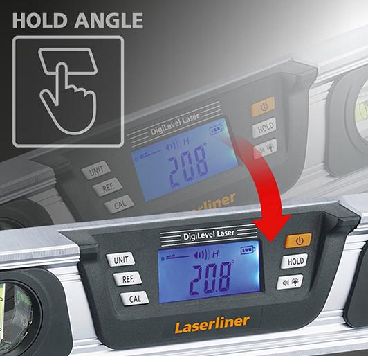 Laserliner Laser-Wasserwaage DigiLevel Laser G80 80cm