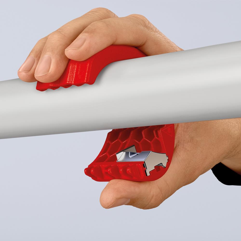 Knipex Kunststoffrohr-Schneider für Rohre 20-50mm und Tropfhülsen
