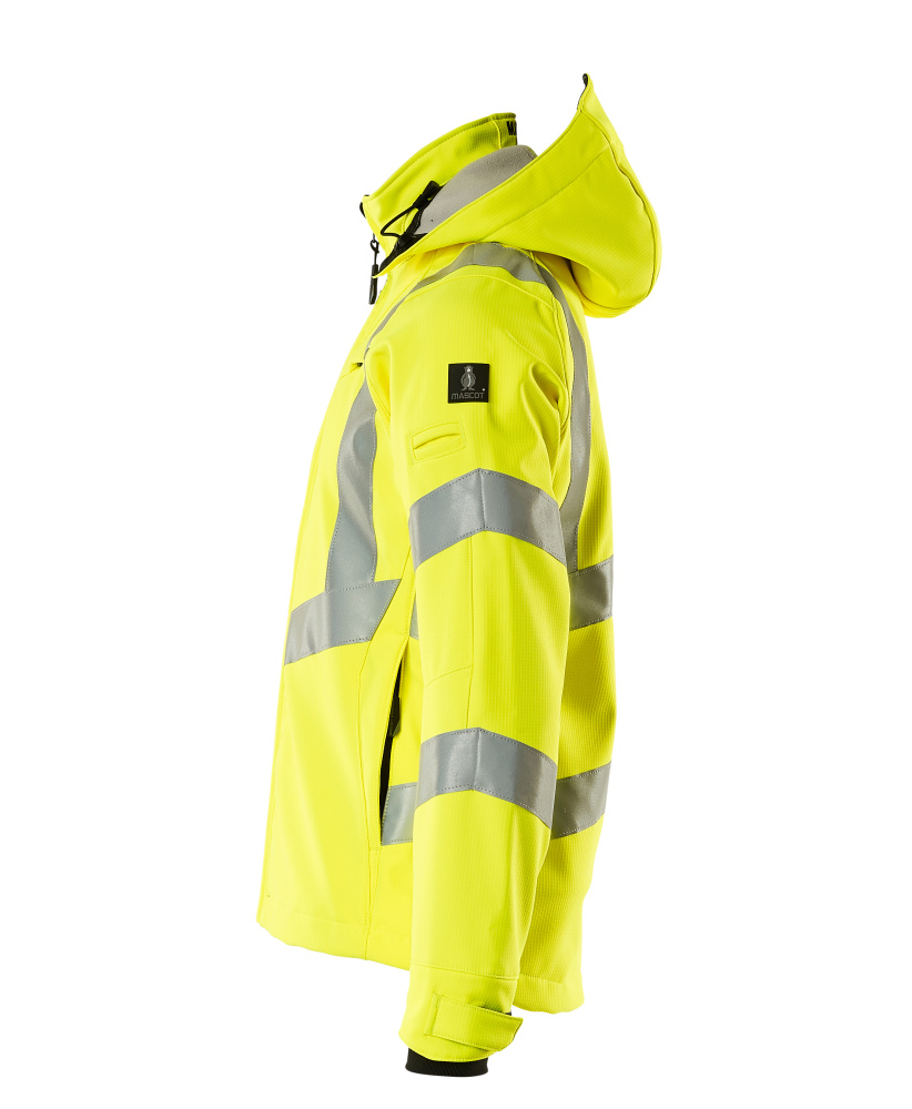 MASCOT Blackpool SAFE SUPREME Softshell Jacke hi-vis gelb L