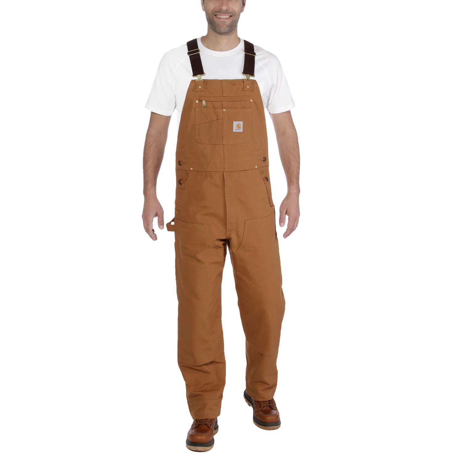 CARHARTT BIB Latzhose braun