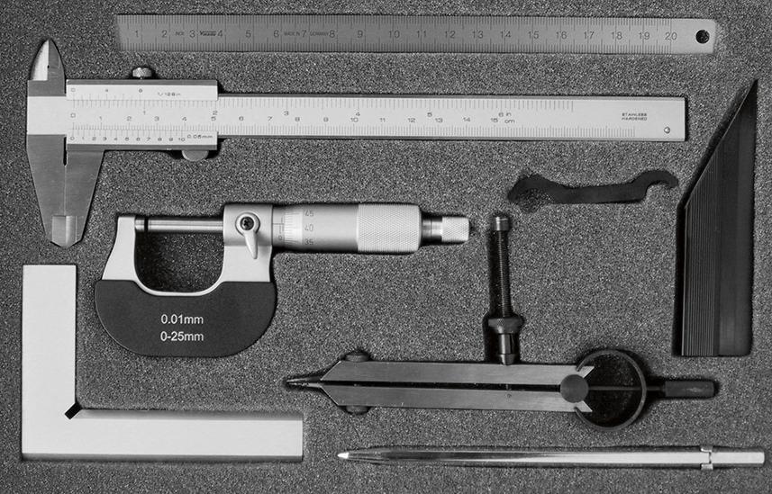 Fortis Messzeug-Satz 7-teilig