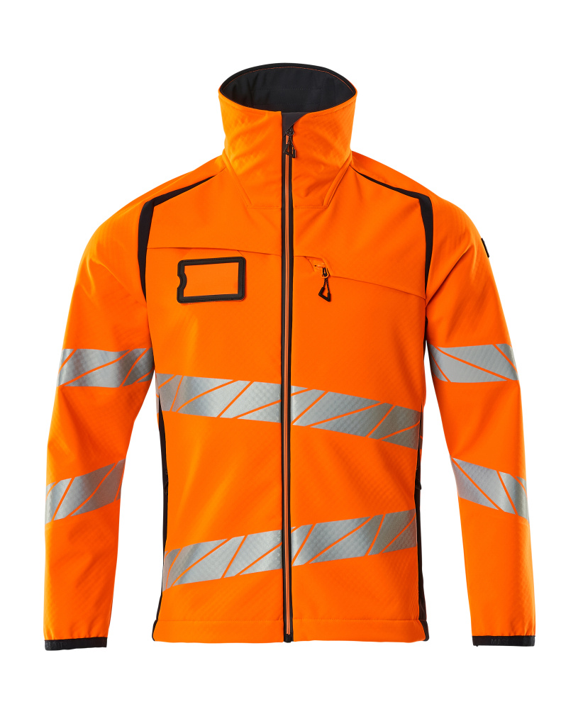 MASCOT ACCELERATE SAFE Softshell Jacke hi-vis orange/schwarzblau S