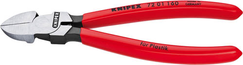 Knipex Seitenschneider für Kunststoff ohne Fase 140mm