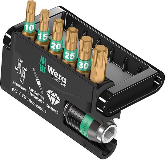 Wera Bit-Satz Bit-Check 7 TX Diamond 1, 7-teilig