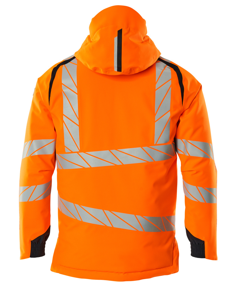 MASCOT ACCELERATE SAFE Winterjacke hi-vis orange/schwarzblau S