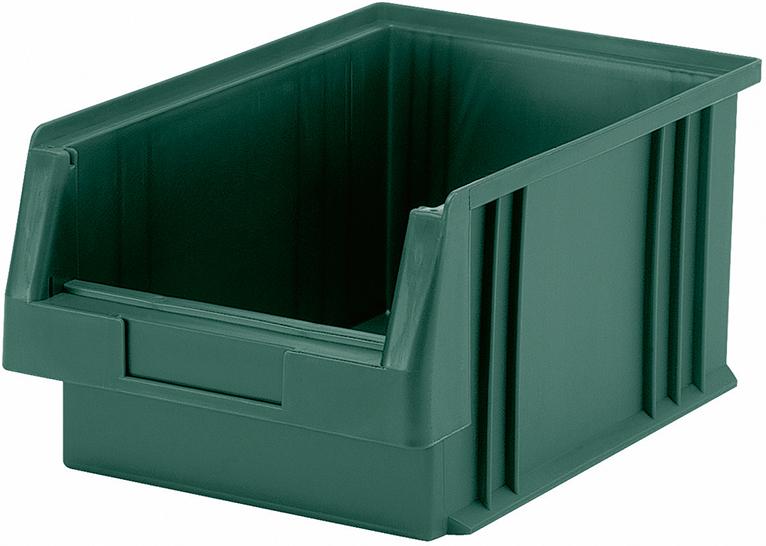 Sichtlagerkasten PLK 2 B213xT330xH150 mm grün