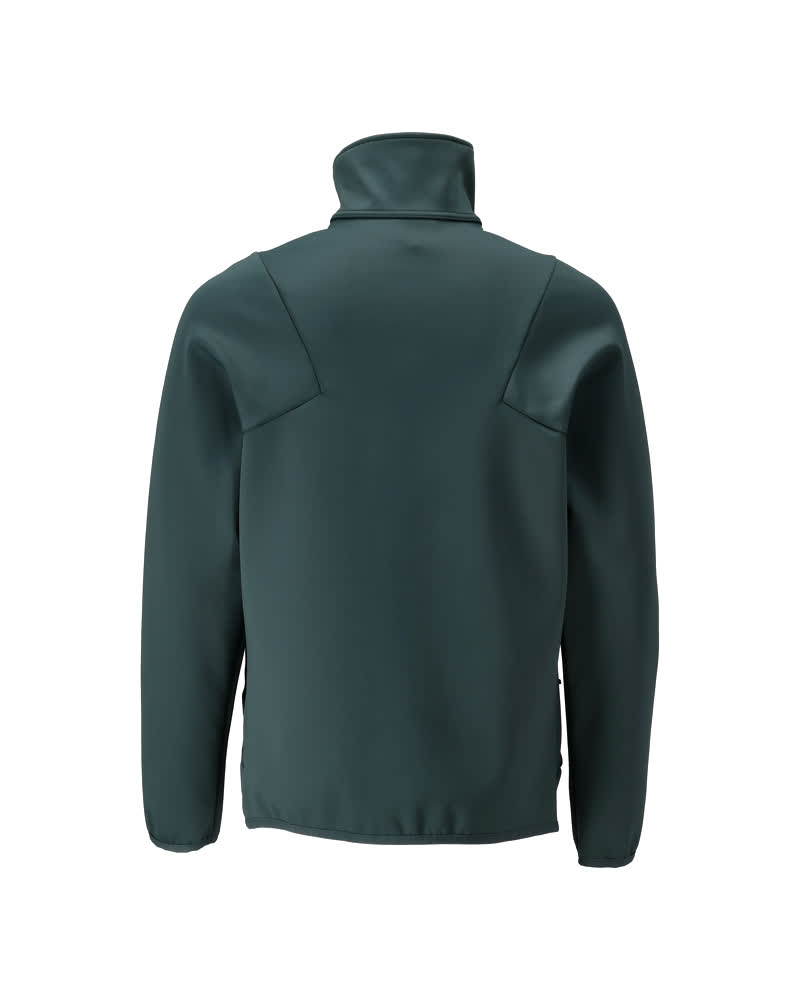 MASCOT CUSTOMIZED Fleecepullover mit Reißverschluss waldgrün L