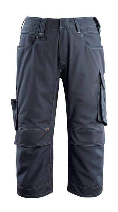 MASCOT UNIQUE Altona Dreiviertel-Hose mit Knietaschen schwarzblau