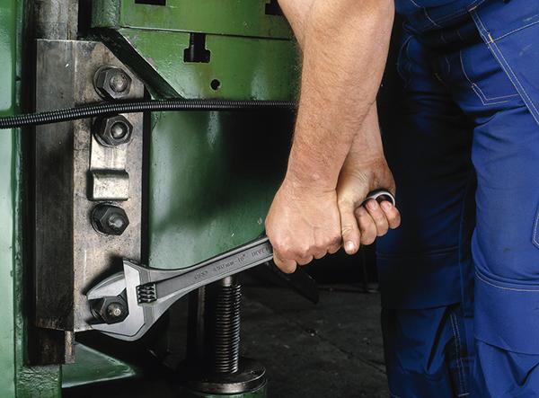 Bahco Rollgabelschlüssel phosphatiert 455mm SB