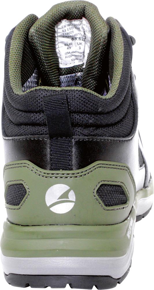 Albatros Sicherheitsschnürstiefel »Ultratrail Olive CTX Mid 636220«, S3 SRC HRO ESD