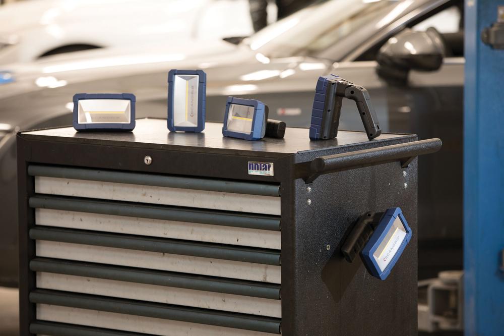 Scangrip Akku-Arbeitsleuchte STAR 500-1000 Lumen
