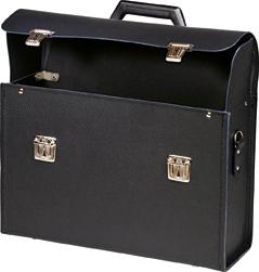 Forum Werkzeugtasche Leder 370x110x260mm