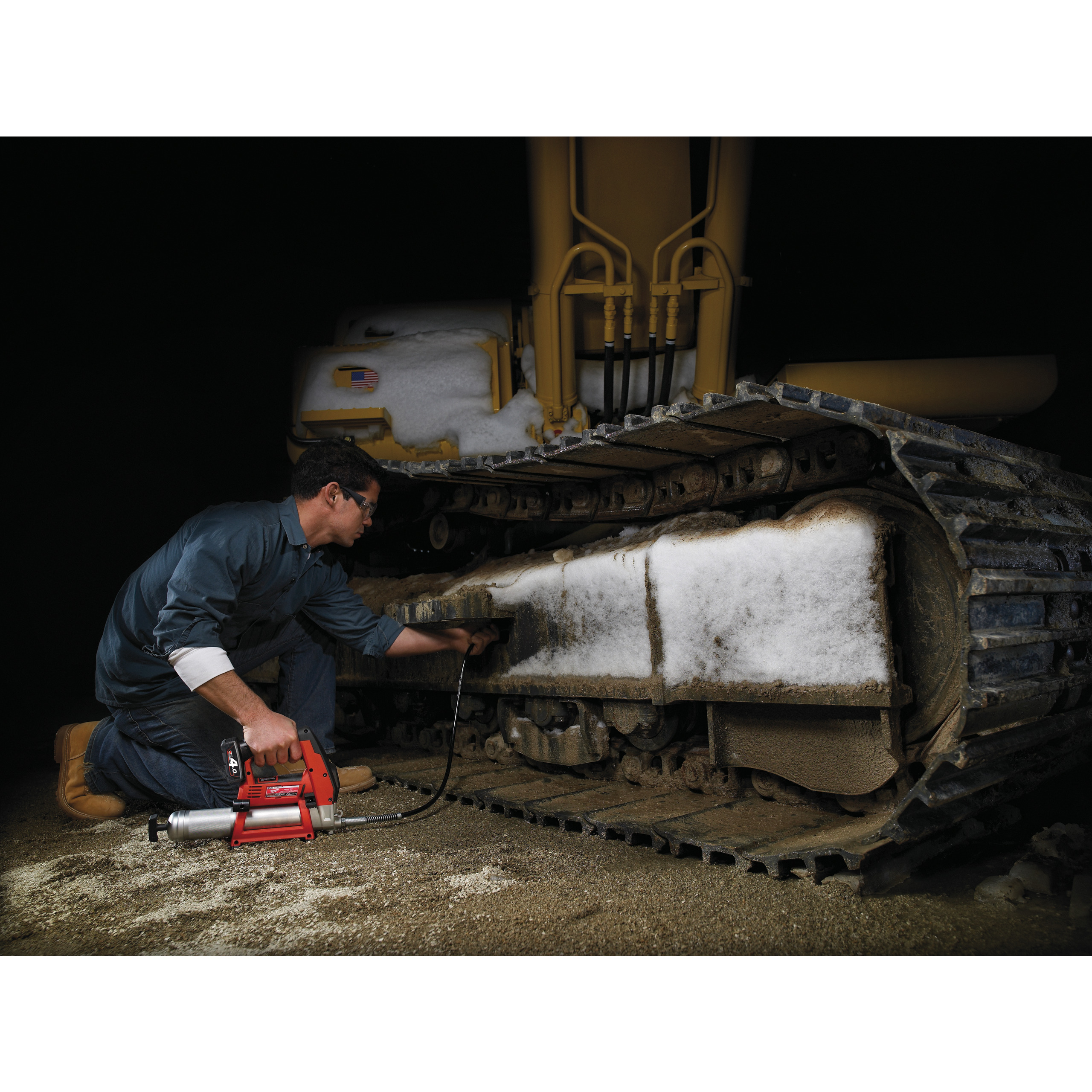 Milwaukee Akku-Fettpresse M12 GG-401B 4.0 Ah