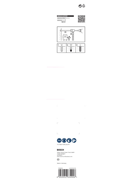 Bosch EXPERT SDS Clean plus-8X Hammerbohrer-Set 20 x 400 x 550