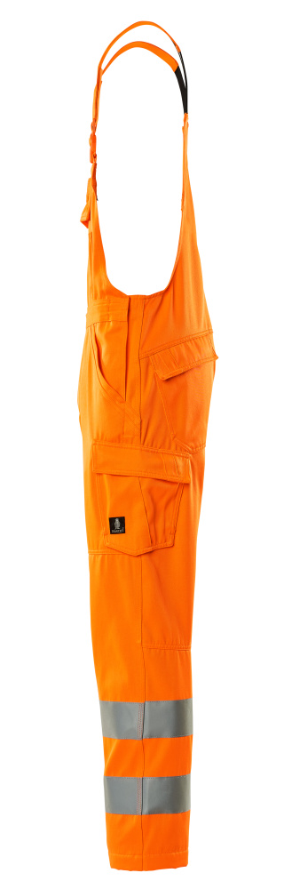 MASCOT SAFE LIGHT Latzhose hi-vis orange 50 kurz