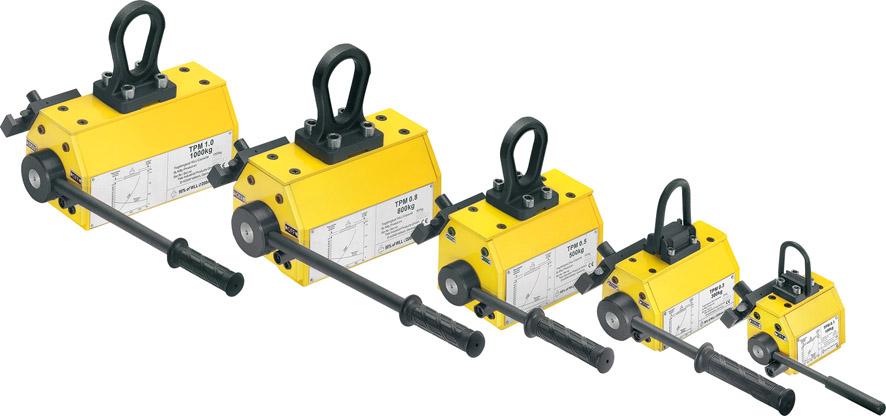 Permanent-Lasthebemagnet TPM 0,1 Tragkraft max. 100 kg Flachmaterial