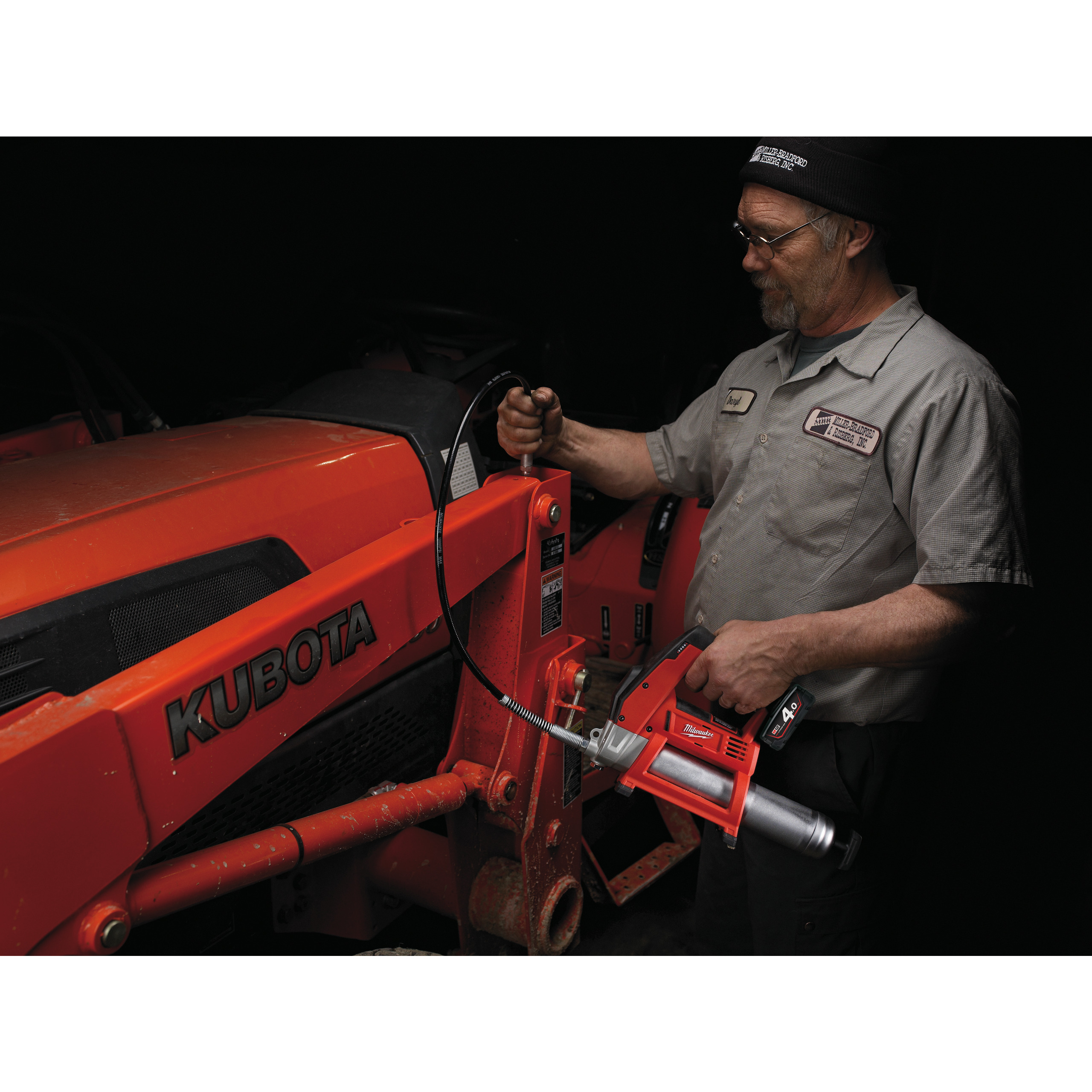 Milwaukee Akku-Fettpresse M12 GG-401B 4.0 Ah
