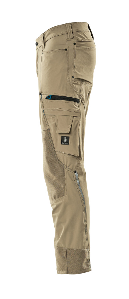 MASCOT ADVANCED Hose mit Knietaschen hellkhaki 54