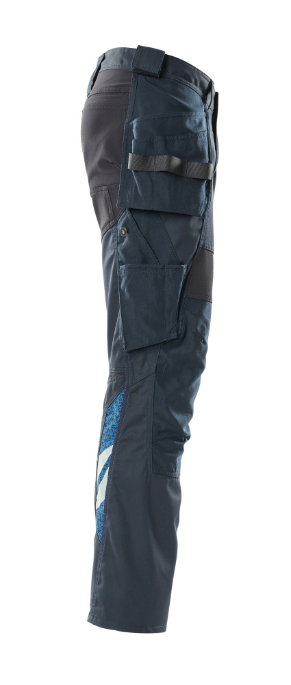 MASCOT ACCELERATE Hose mit Hängetaschen schwarzblau 45