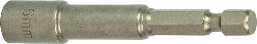 Fortis Steckschlüsseleinsatz 1/4"-Bit-Schaft mit Magnet 6 x 65mm
