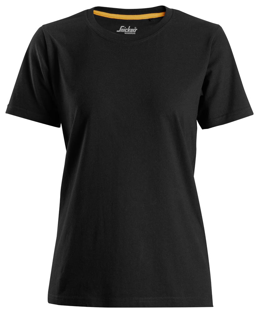Snickers 2517 AllroundWork Damen T-Shirt Baumwolle schwarz