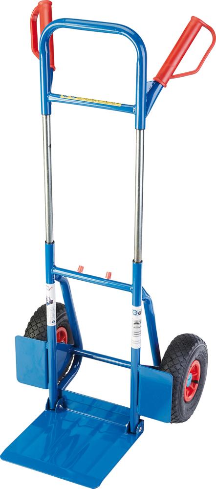 Stahlrohr-Klappkarre 200kg Lufträder