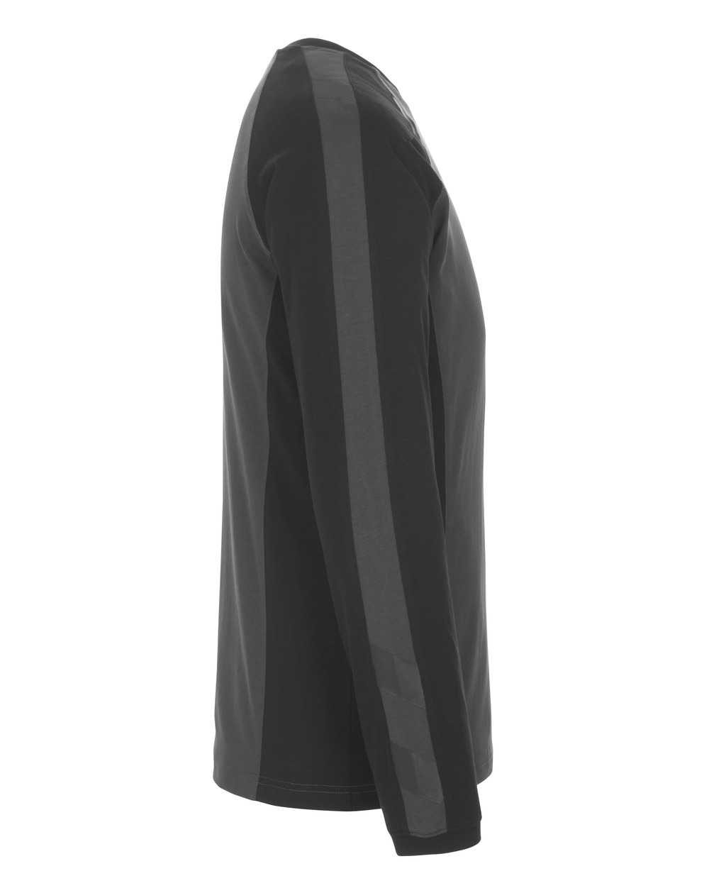MASCOT Bielefeld UNIQUE T-Shirt, Langarm dunkelanthrazit/schwarz XXL