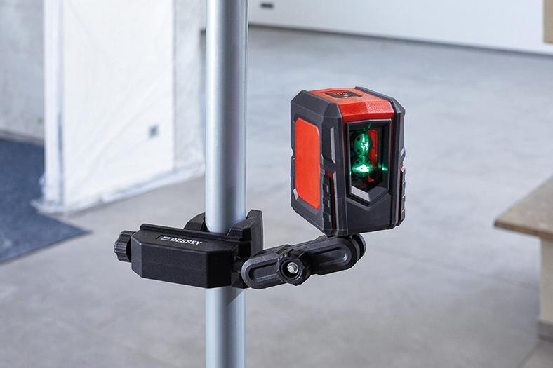 Bessey Multifunkunktions- und Laserhalter für Decken-und Montagestütze