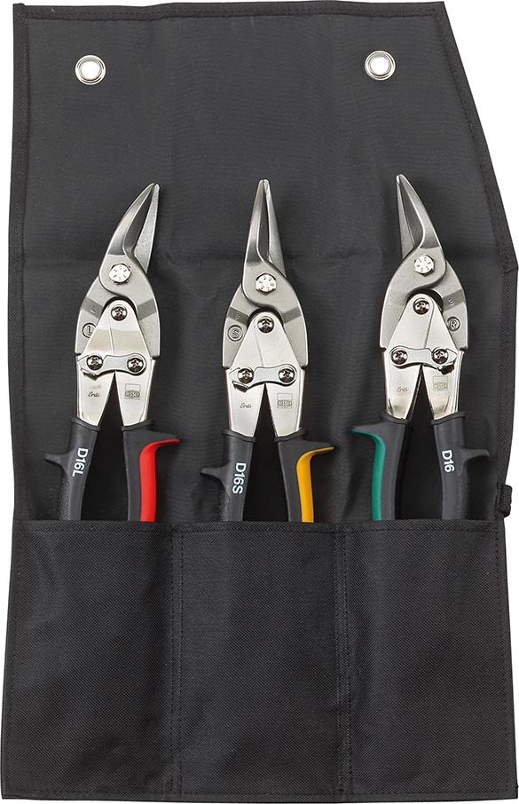 Erdi Figuren-Scheren-Set in Rolltasche DSET16