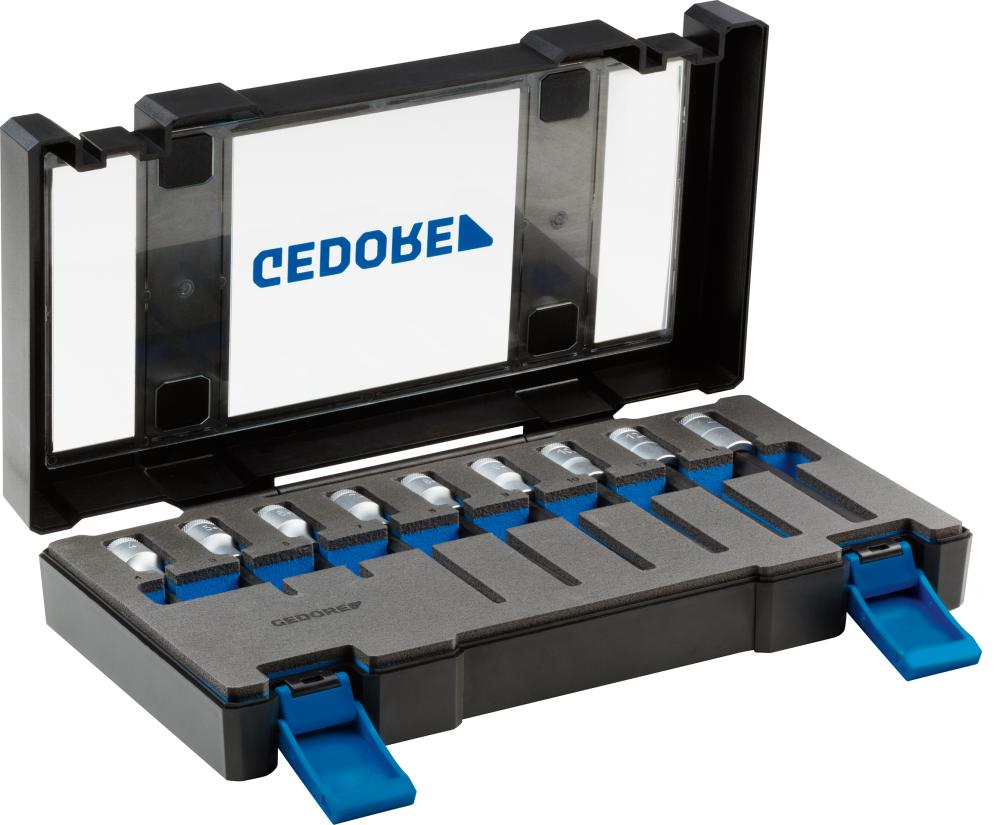 Gedore Schraubendrehereinsatz- Satz 1/2" Innensechskant 4-14mm 9-teilig