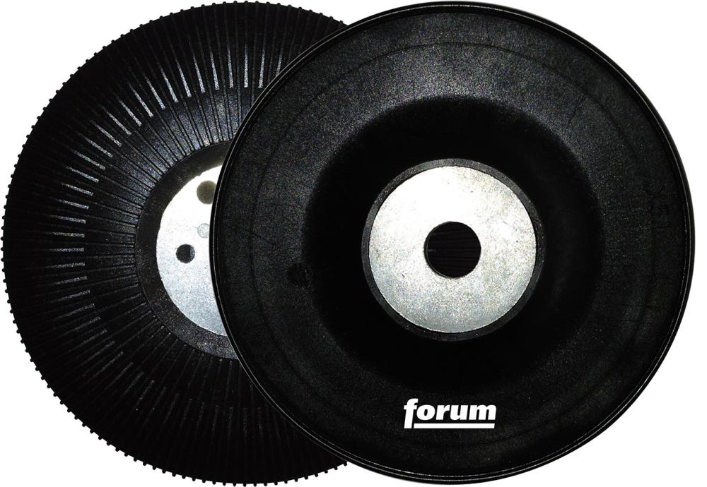 Forum Gummistützteller 115mm/M14 gerippt