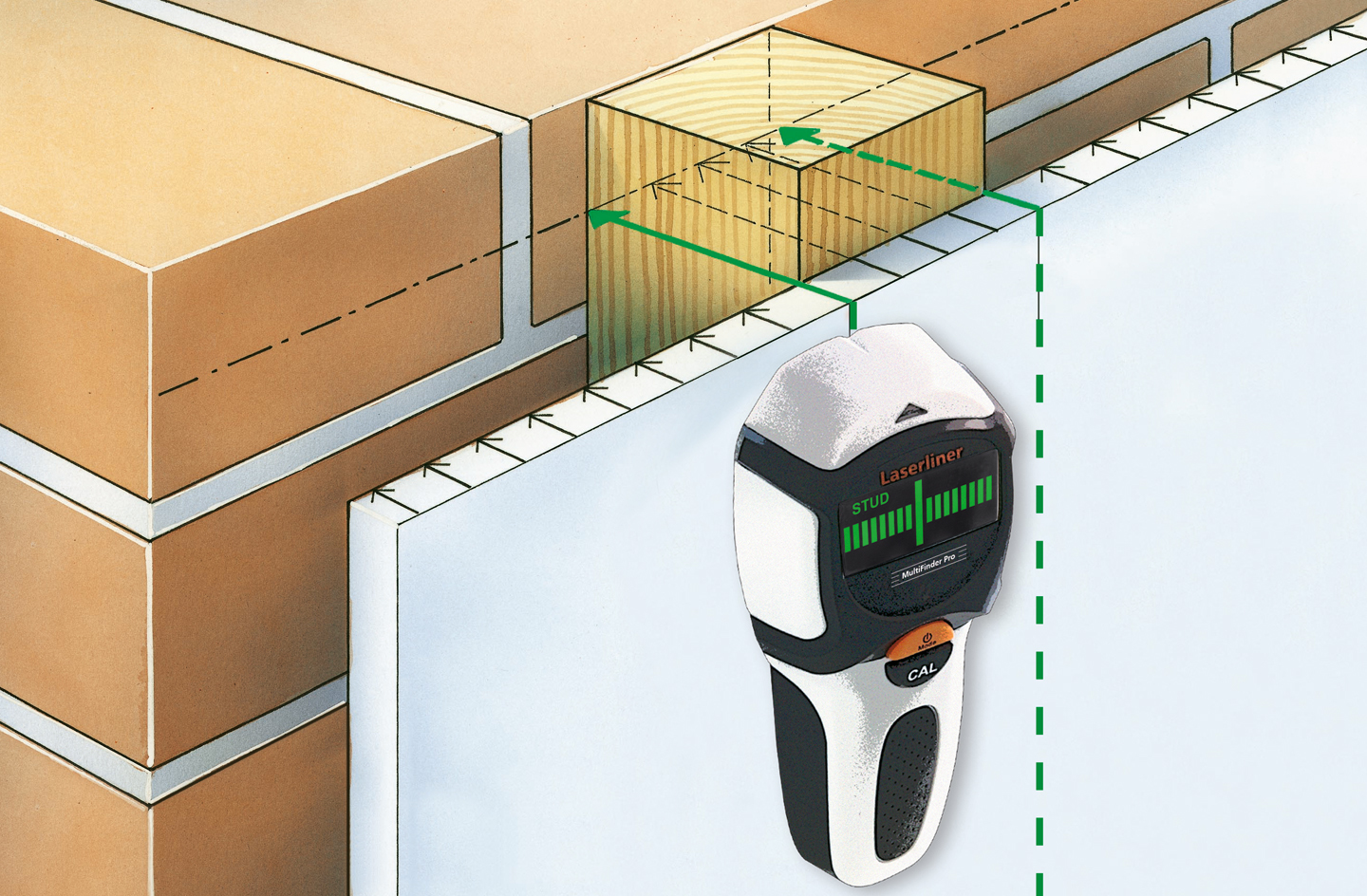 Laserliner MultiFinder Pro Spannungsprüfer