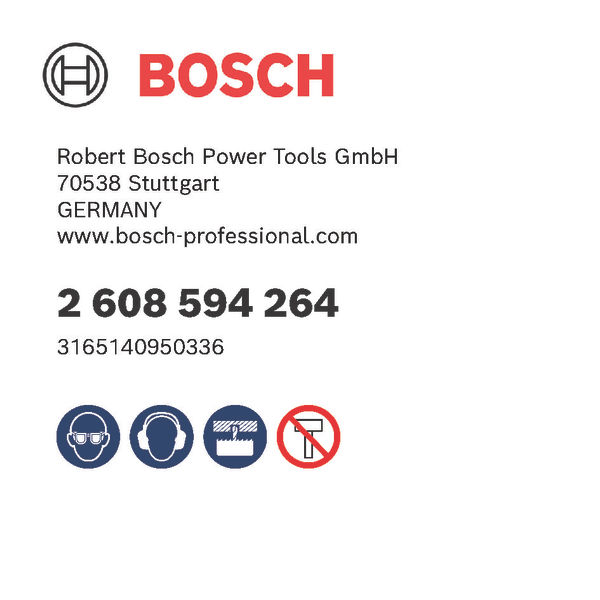 Bosch PC Plus-Dorn 3/8-Zoll, 8,7 mm