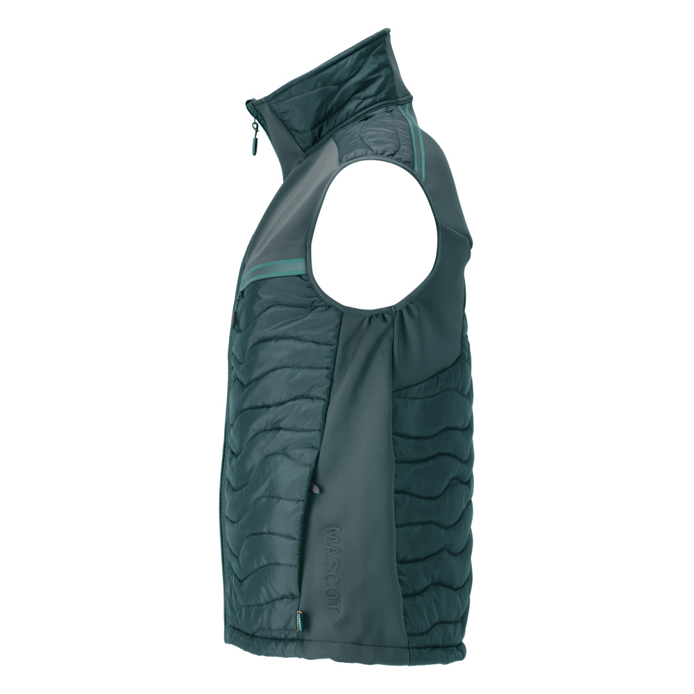 MASCOT CUSTOMIZED Thermoweste waldgrün XL